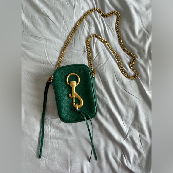 Emerald Rebecca Minkoff Lou Crossbody Bag - Picture 3 of 9